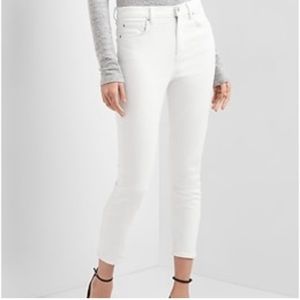 Gap True Skinny Super High Rise Crop Jeans Size 27